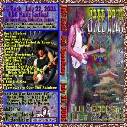 Jeff Beck – Udo Music Festival Fuji Speedway Japan 2006 [2007, DVD]