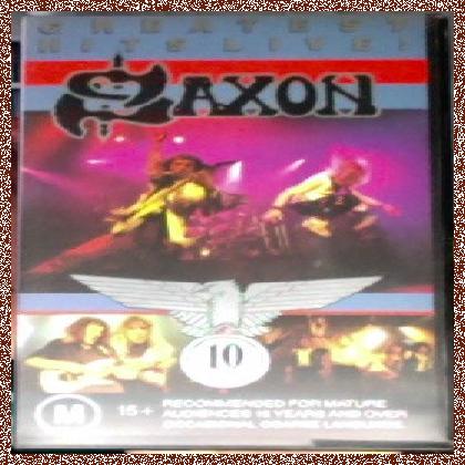 Saxon – Greatest Hits Live 1990 [2002, DVD]