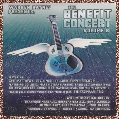 Warren Haynes (Gov’t Mule) present – The Benefit Concert [2008, DVD]